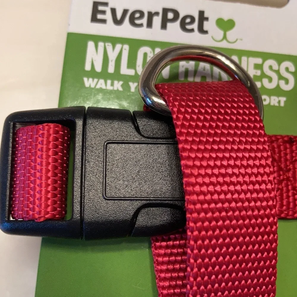 EverPet Nylon Harness EVERPET NYLON DOG HARNESS S/M ADJUST FOR GIRTH 12